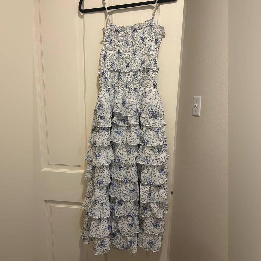 storia maxi dress size small